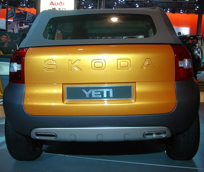 skoda yeti 2009