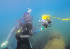 Buccaneer’s unmanned submarine cameras