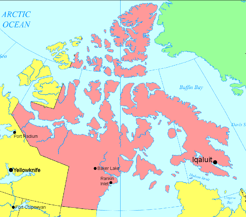 Nunavut/Quebec Giant Hairy Biped Sightings 21