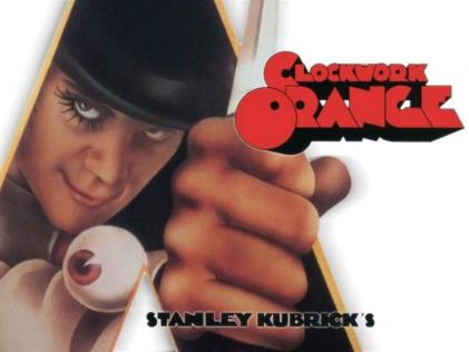  Alex DeLarge played by Malcolm McDowell in A Clockwork Orange 1971 