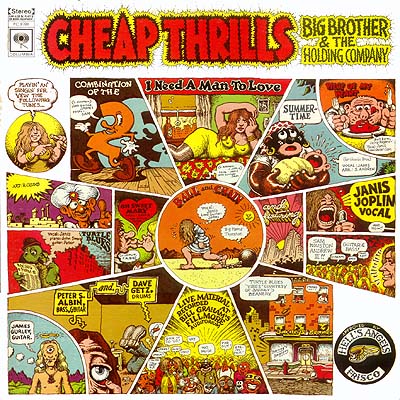 Fritz the Cat Keep On Truckin' and Janis Joplin's Cheap Thrills album